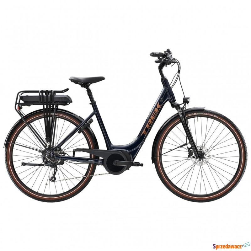 Trek Verve + 2 Lowstep 2023 400Wh Deep Dark Blue... - Rowery elektryczne - Kraków