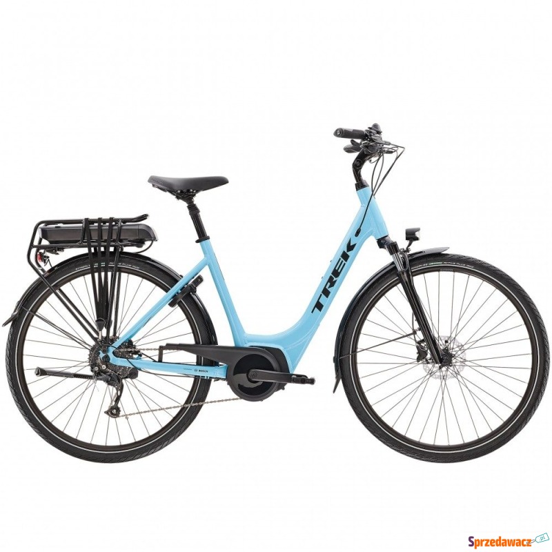 Trek Verve + 2 Lowstep 2023 400Wh Azure XS - Rowery elektryczne - Łódź