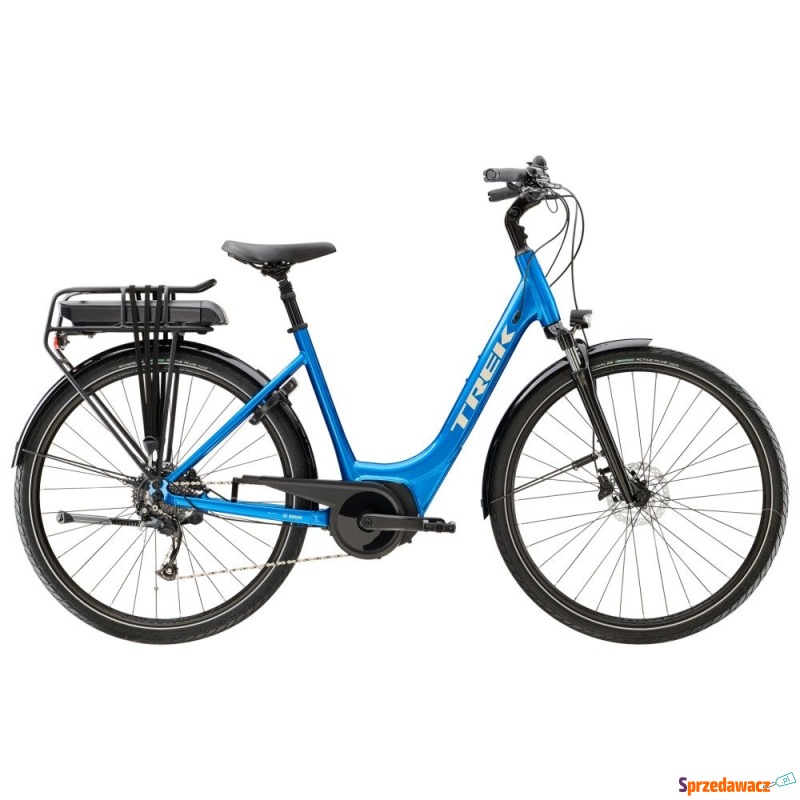 Trek Verve + 2 Lowstep 2023 400Wh Alpine Blue... - Rowery elektryczne - Jasło