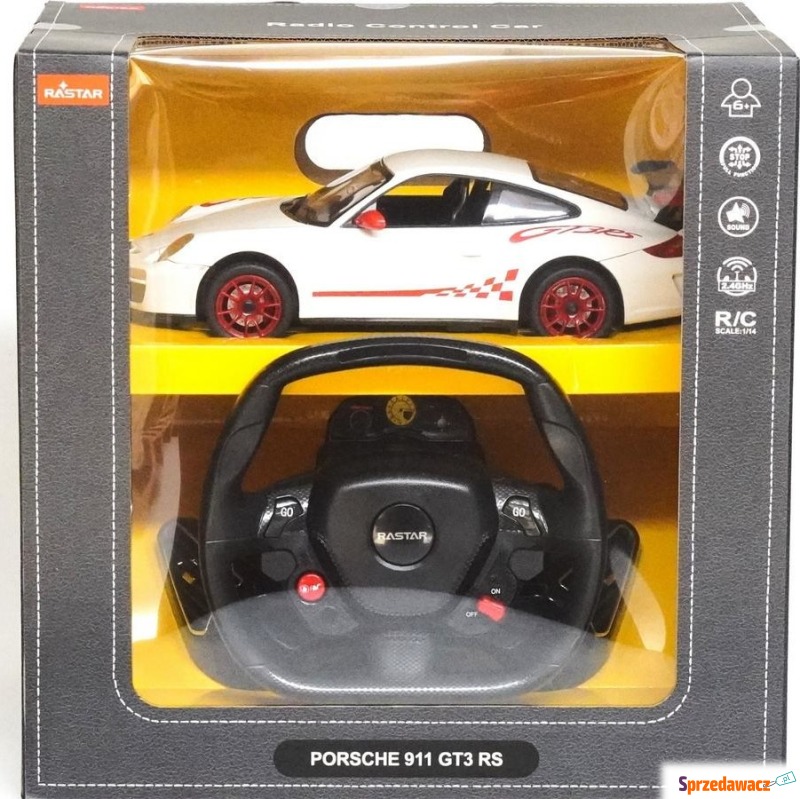 Samochody Rastar 42800-8 R/C 1:14 Porsche GT3... - Samochodziki, samoloty,... - Jelenia Góra