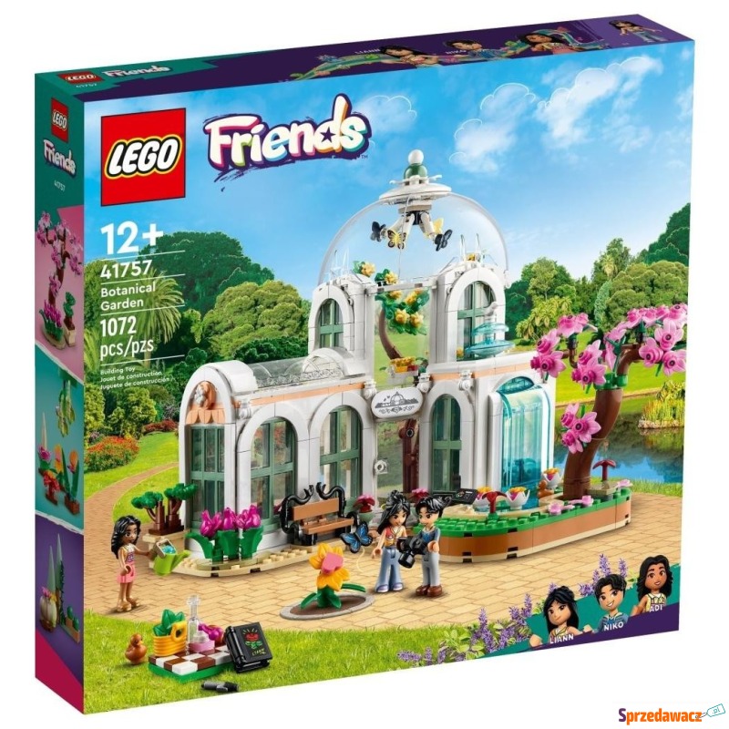 Klocki konstrukcyjne LEGO Friends 41757 Ogród... - Klocki - Gdynia