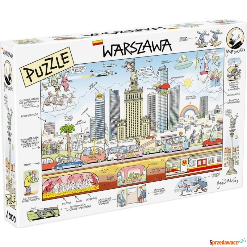 Puzzle MDR Warszawa 1000 el. - Puzzle - Kielce