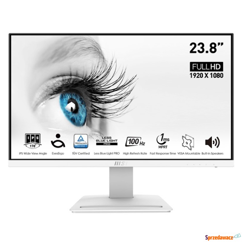 MSI PRO MP243XW - 23,8'' | IPS | Full HD | 100Hz - Monitory LCD i LED - Grodzisk Wielkopolski