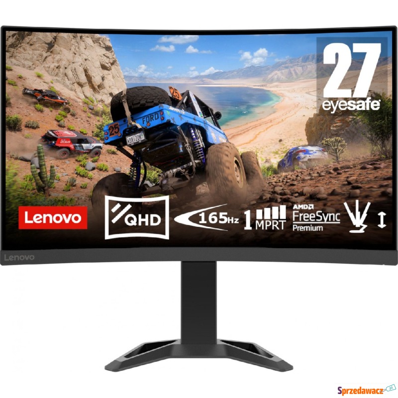 Lenovo G27qc-30 - 27'' | VA | QHD | 0,5ms | 165Hz - Monitory LCD i LED - Białystok