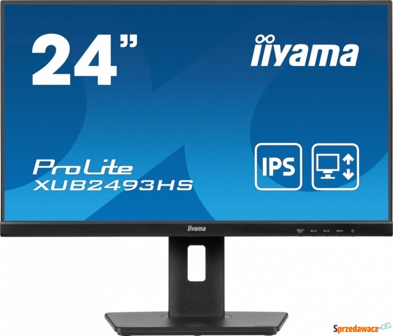 IIYAMA Monitor ProLite 23.8 cala XUB2493HS-B6... - Monitory LCD i LED - Inowrocław