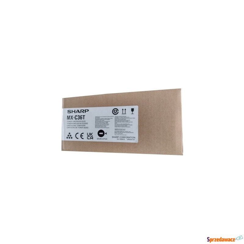 Toner Oryginalny Sharp MX-C36TY (MXC36TY) (Żó... - Tusze, tonery - Opole