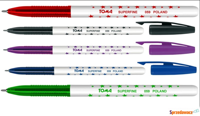 Długopis Toma gwiazdki superfine 059 - Długopisy - Przemyśl