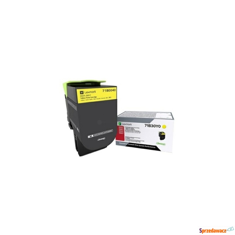 Toner Oryginalny Lexmark 75B0040 (75B20Y0) (7... - Tusze, tonery - Częstochowa