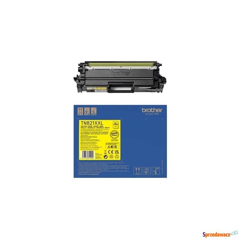 Toner Oryginalny Brother TN-821XXLY (TN821XXLY)... - Tusze, tonery - Szczecin