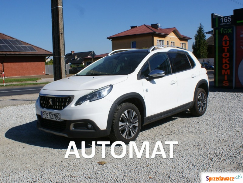 Peugeot 2008  SUV 2017,  1.2 benzyna - Na sprzedaż za 43 900 zł - Ostrów Wielkopolski