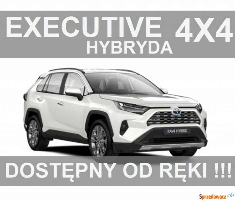 Toyota RAV-4 - Executive 4X4 222KM Hybryda Systemy... - Samochody osobowe - Szczecinek