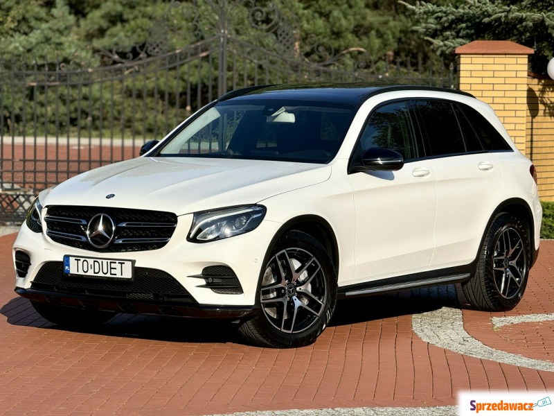 Mercedes GLC 220 - AMG Pakiet Night 4Matic Salon... - Samochody osobowe - Widełki