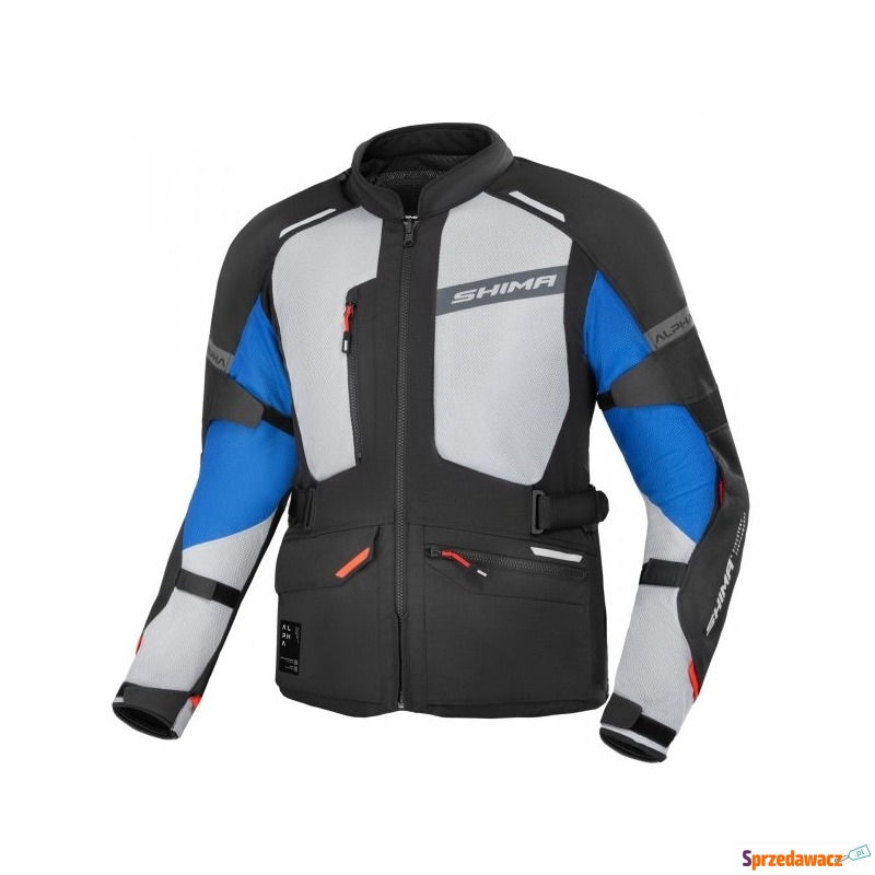 Shima kurtka motocyklowa  alpha men jkt blue - Odzież motocyklowa - Warszawa