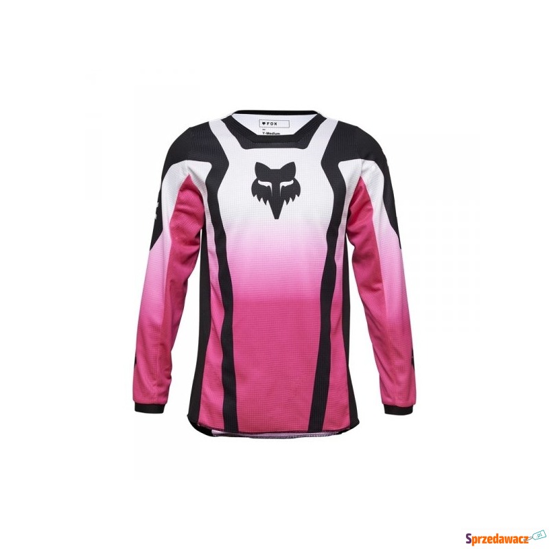 Fox bluza off-road junior girls 180 lean black/pin - Odzież motocyklowa - Siedlce