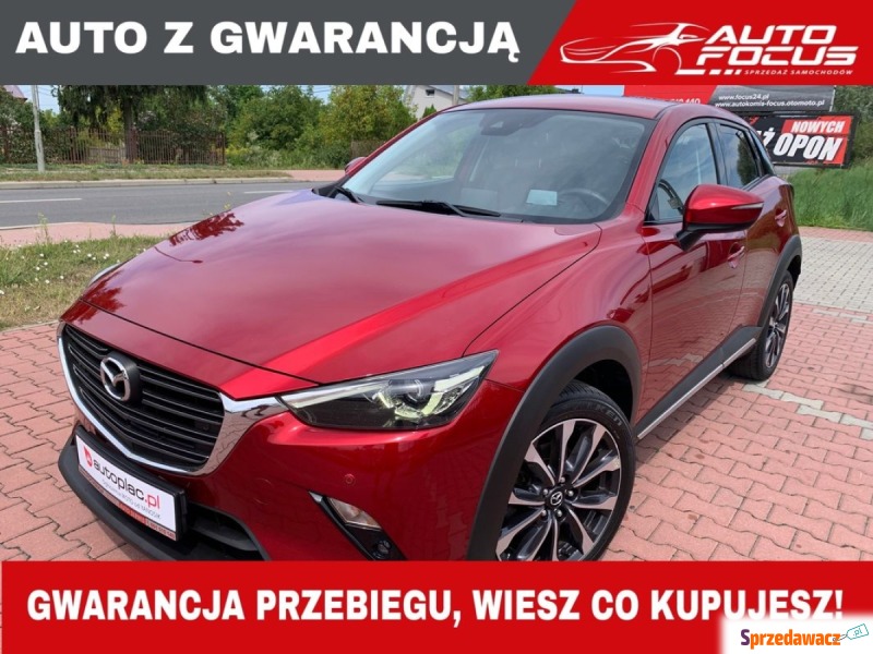 Mazda CX-3  SUV 2018,  2.0 benzyna - Na sprzedaż za 72 500 zł - Tarnobrzeg