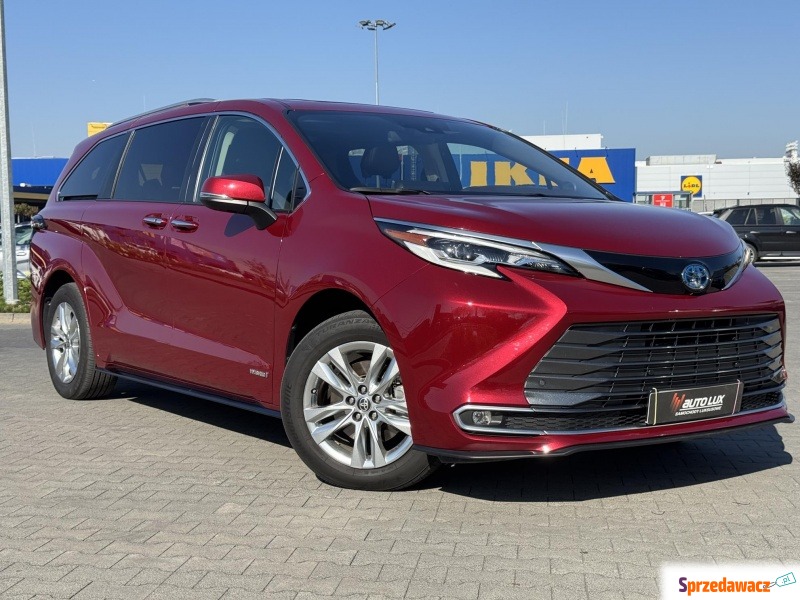 Toyota Sienna 2021,  2.5 hybryda - Na sprzedaż za 275 800 zł - Janki