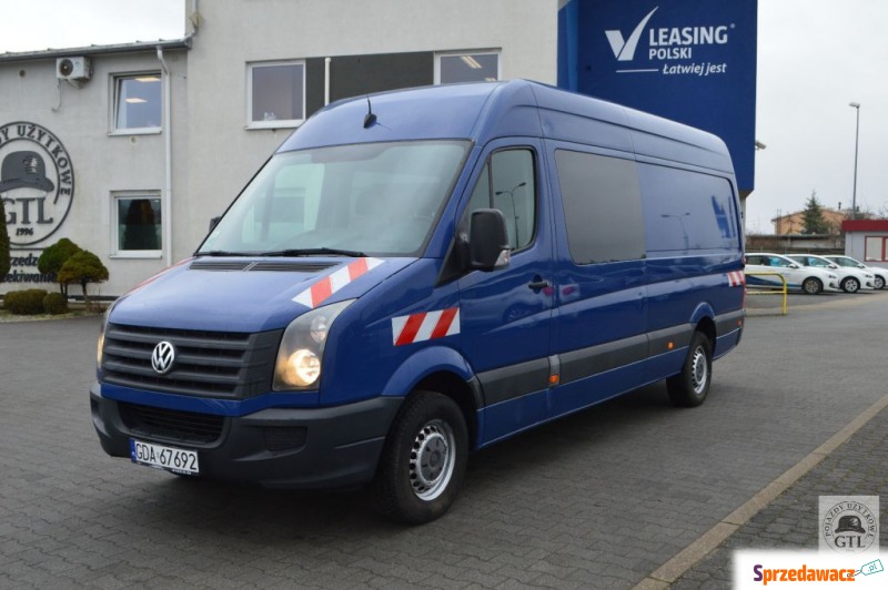 Volkswagen Crafter 2013 diesel - Na sprzedaż za 46 002 zł - Gdańsk