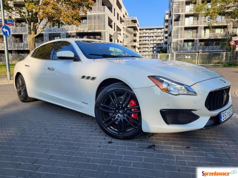 Maserati Quattroporte  Sedan/Limuzyna 2017,  3.0 benzyna - Na sprzedaż za 149 999 zł - Warszawa