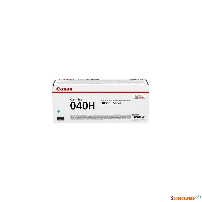 Toner Oryginalny Canon 040HC (0459C001) (Błęk... - Tusze, tonery - Grudziądz