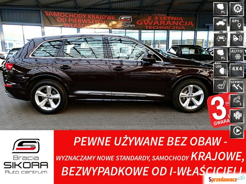 Audi Q7  SUV 2020,  3.0 diesel - Na sprzedaż za 223 900 zł - Katowice