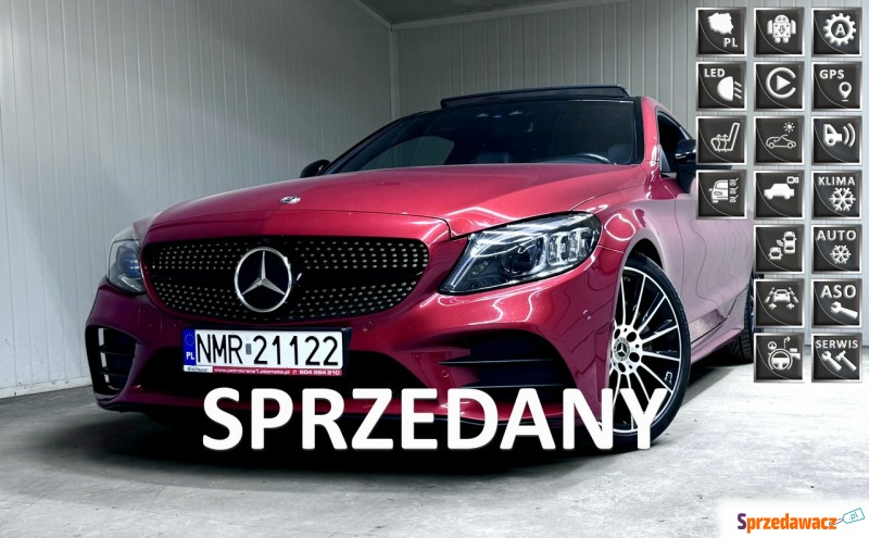 Mercedes - Benz C-klasa  Coupe/Sportowy 2018,  2.0 diesel - Na sprzedaż za 109 900 zł - Mrągowo