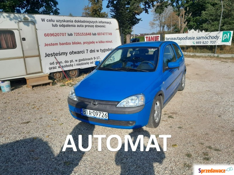 Opel Corsa  Hatchback 2003,  1.2 benzyna - Na sprzedaż za 4 199,00 zł - Fasty