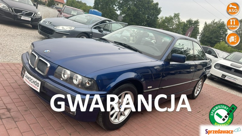 BMW Seria 3  Coupe/Sportowy 1998,  1.6 benzyna - Na sprzedaż za 17 900 zł - Międzyborów