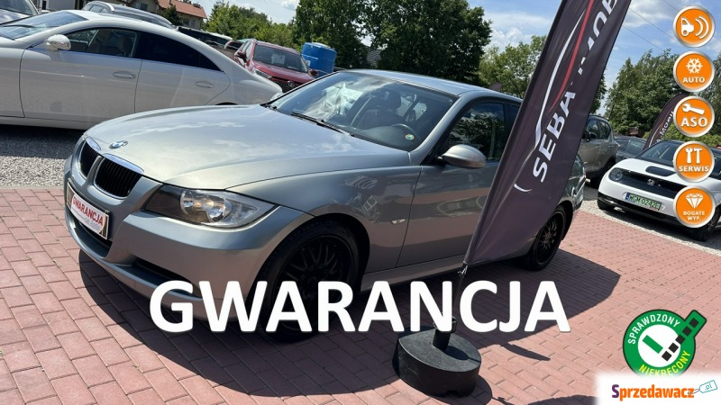 BMW Seria 3  Sedan/Limuzyna 2007,  2.0 benzyna - Na sprzedaż za 17 800 zł - Międzyborów