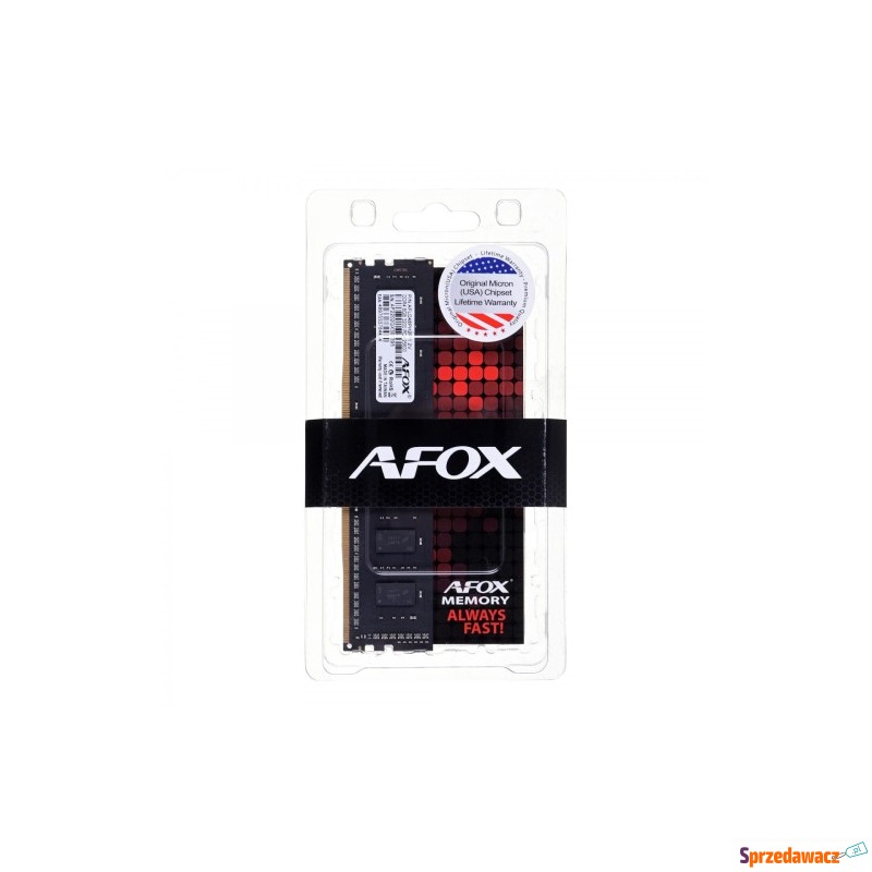 AFOX DDR4 8GB 3200MHZ CL22 XMP2 AFLD48PH1P - Pamieć RAM - Częstochowa