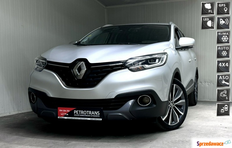 Renault Kadjar - 1.6 / 131KM FULL LED Nawigacja... - Samochody osobowe - Mrągowo