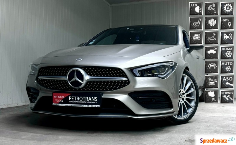 Mercedes - Benz CLA-klasa  Sedan/Limuzyna 2019,  1.5 diesel - Na sprzedaż za 99 900 zł - Mrągowo