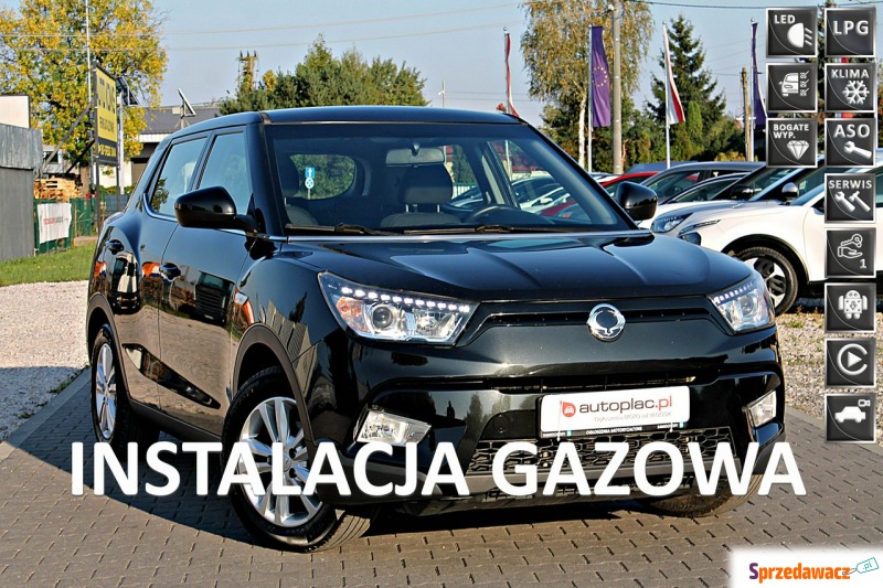 SsangYong Tivoli  SUV 2016,  1.6 benzyna+LPG - Na sprzedaż za 38 999 zł - Warszawa