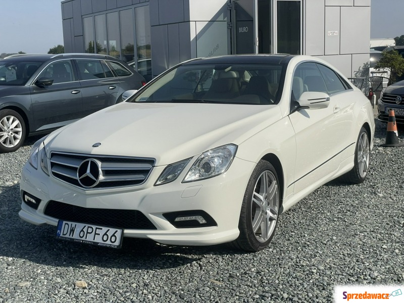 Mercedes E 350 - 3.5 V6 306KM 2010r. 187 tys.... - Samochody osobowe - Wojkowice