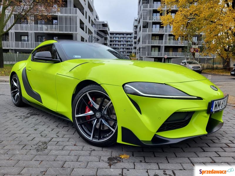 Toyota Supra  Coupe/Sportowy 2020,  3.0 benzyna - Na sprzedaż za 219 900 zł - Warszawa