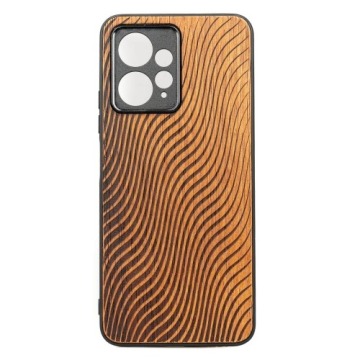 Drewniane etui Bewood do Redmi Note 12 4G, Fale Merbau