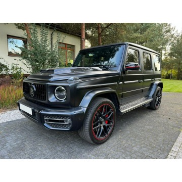 MERCEDES BENZ G KLASA 2019 BRABUS WYDECHY KIEROWNICA CARBON