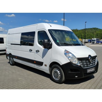 Renault Master - 2.3 dCI/130KM L3H2 7-Osób Brygadowy Doka Dubel 2018/2019r Super Stan