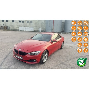 BMW 440 - 440i kabriolet 326KM bezwypadkowy piękny stan zadbany 37 tys km gwaran