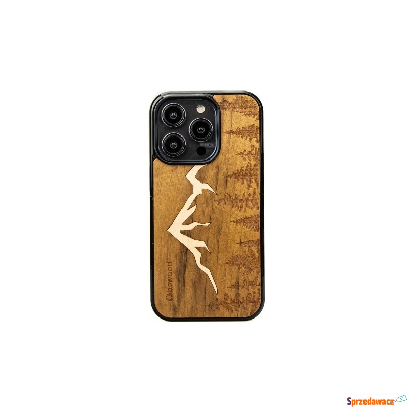 Drewniane etui Bewood do iPhone 15 Pro, Góry Imbuia - Etui na telefon - Olsztyn