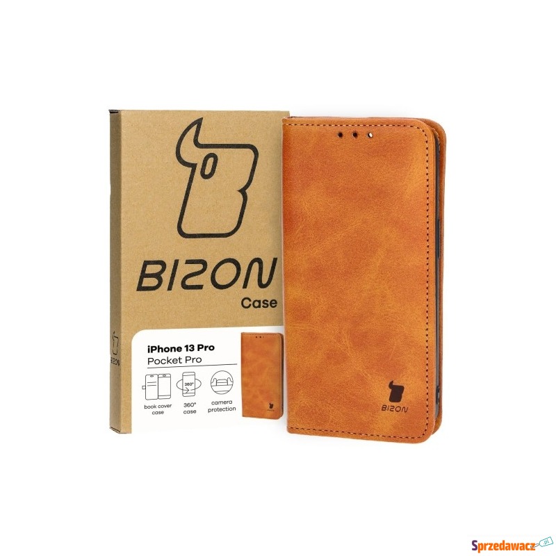 Etui z klapką Bizon Case Pocket Pro do iPhone... - Etui na telefon - Grudziądz