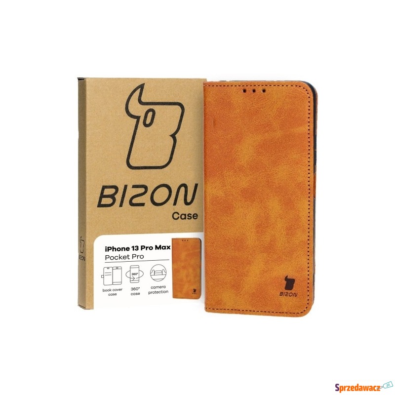 Etui z klapką Bizon Case Pocket Pro do iPhone... - Etui na telefon - Bolesławiec