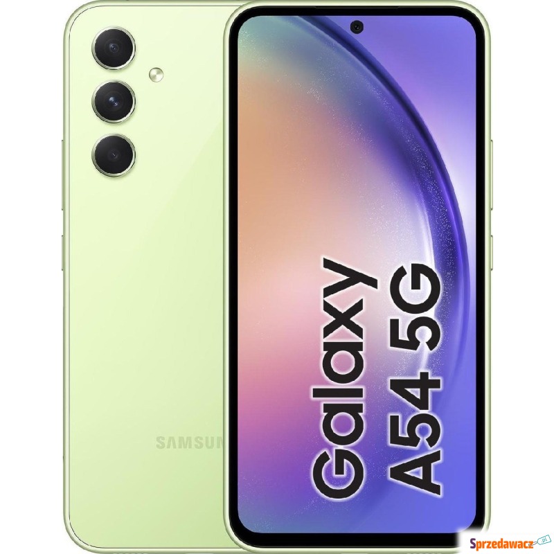 Smartfon Samsung Galaxy A54 5G 8/128GB Zielony... - Telefony komórkowe - Inowrocław