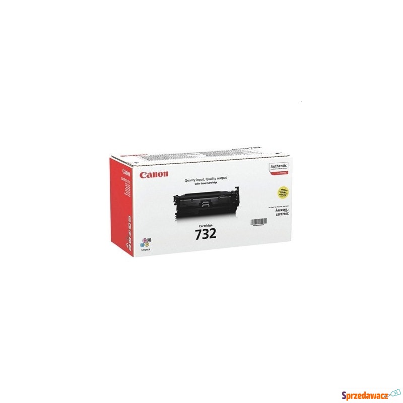 Toner Oryginalny Canon CRG-732 Y (6260B002) (... - Tusze, tonery - Zielona Góra