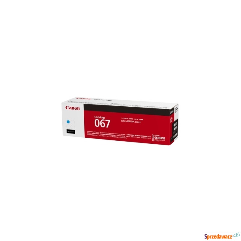 Toner Oryginalny Canon CRG-067 (5101C002) (Bł... - Tusze, tonery - Zielona Góra