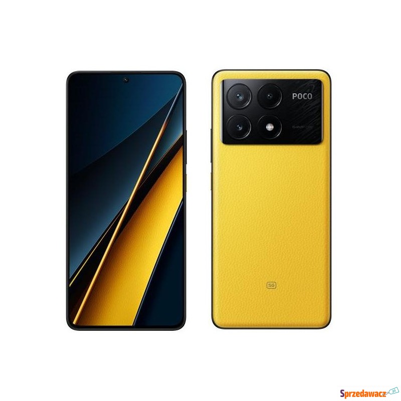 POCO X6 Pro 5G 12/512GB Żółty - Telefony komórkowe - Kielce