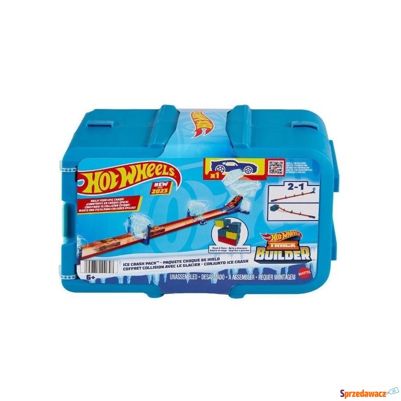 Tory wyścigowe Mattel Hot Wheels Lodowy Tor P... - Samochodziki, samoloty,... - Wrocław