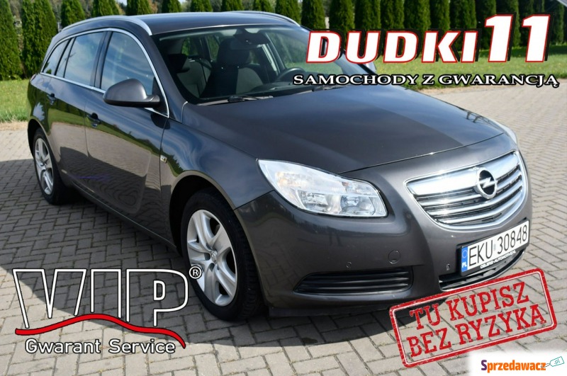 Opel Insignia - 2,0d DUDKI11 Navi,Klimatronic... - Samochody osobowe - Kutno