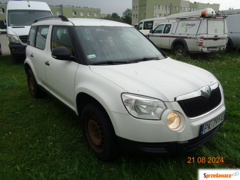 Skoda Yeti 2010,  2.0 diesel - Na sprzedaż za 12 054 zł - Komorniki