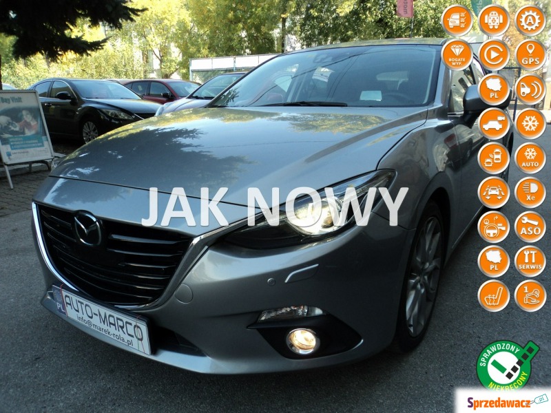 Mazda 3  Hatchback 2015,  2.0 benzyna - Na sprzedaż za 55 000 zł - Lublin