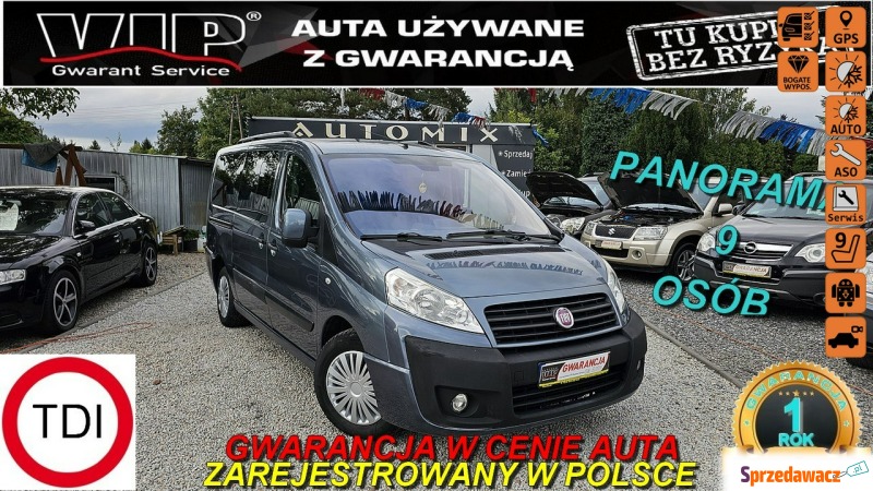 Fiat Scudo  Minivan/Van 2010,  2.0 diesel - Na sprzedaż za 32 900 zł - Świdnica